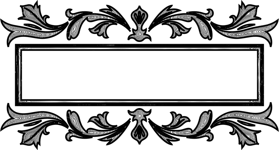 Frame - Elegantes Marcos Vintage Png (960x518)