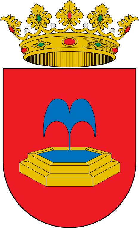 Escut De La Font De La Reina - Coat Of Arms (466x767)