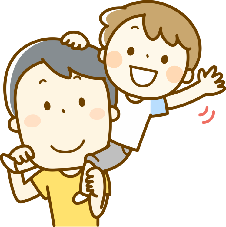 Father's Day Child Parent Family - Father Clipart (746x750)
