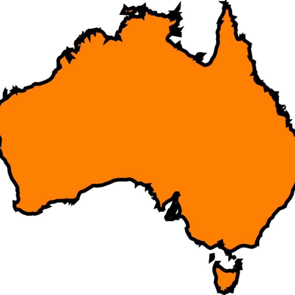 Australia Clip Art Free Australian Clipart Free Australia - Australia Continent Clipart Free (1024x1024)