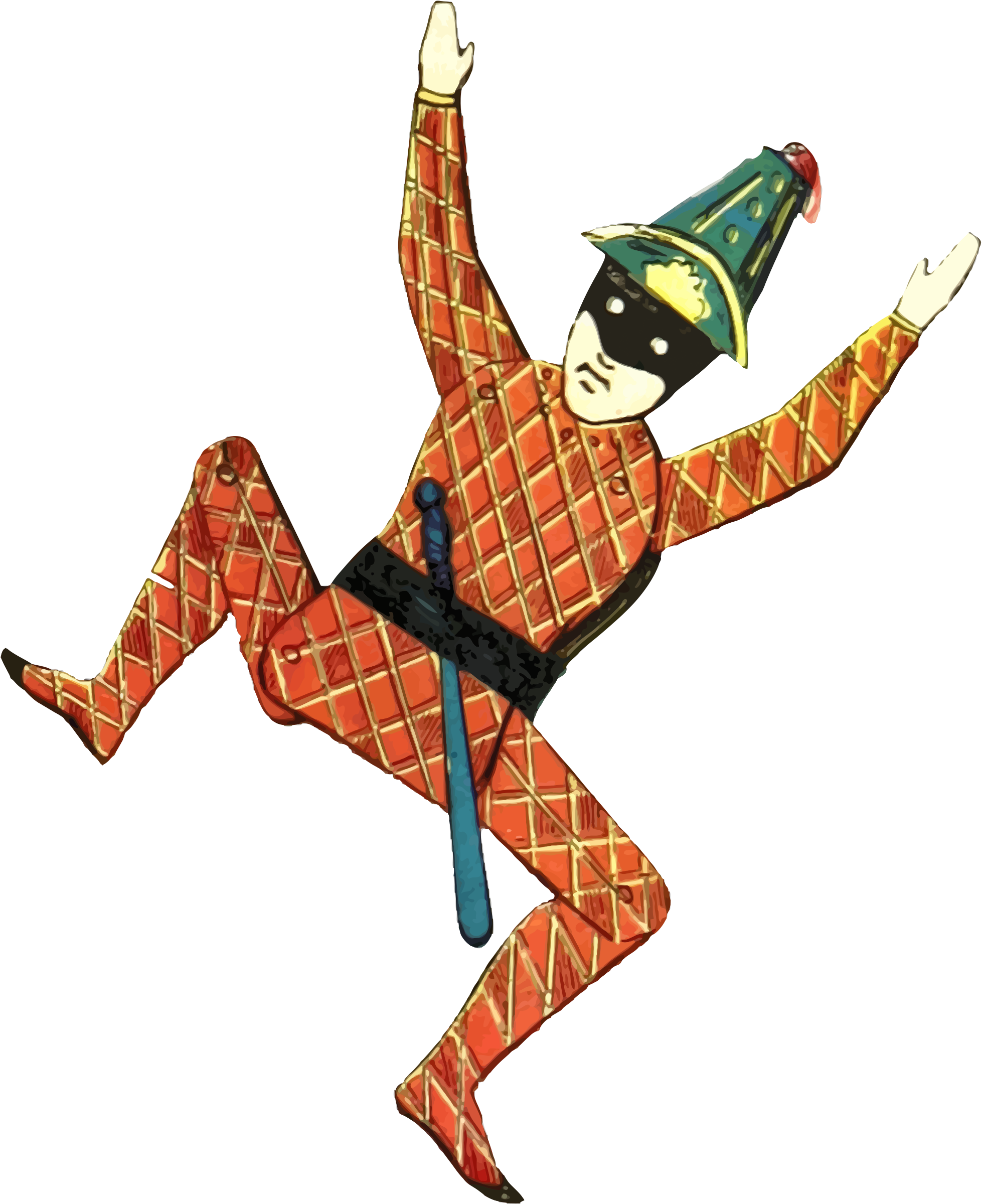 Shakespearean Fool Jester Iv Psychiatric Facility Cap - Jester 2 Characters (1958x2400)