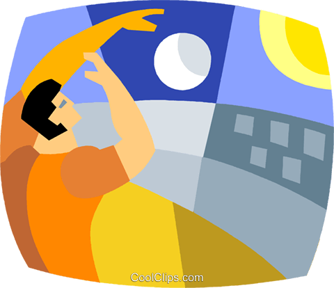 Volleyball Player Royalty Free Vector Clip Art Illustration - Word (480x414)