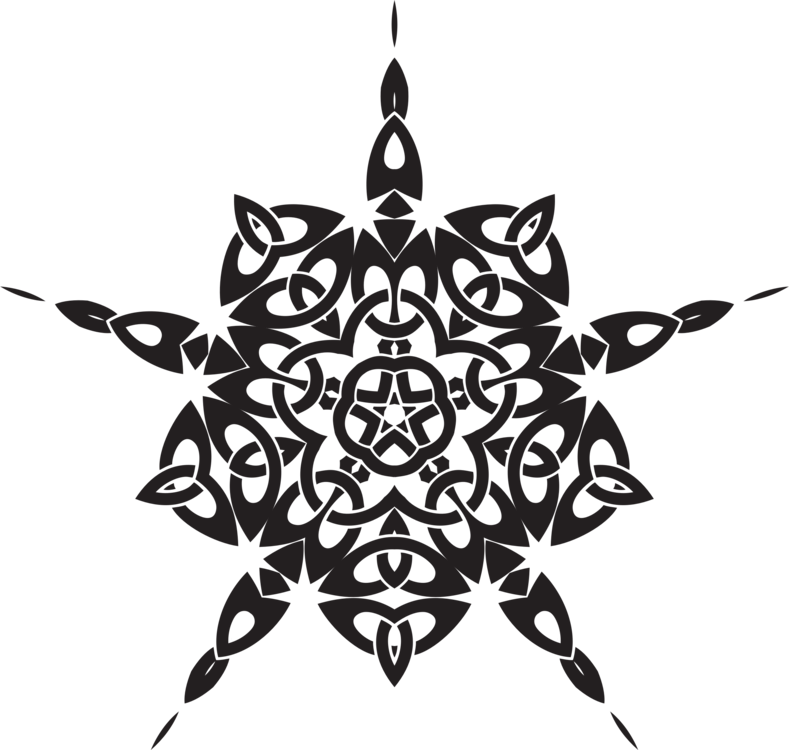 Celtic Knot Coloring Book Drawing Ornament Black And - Celts (789x750)