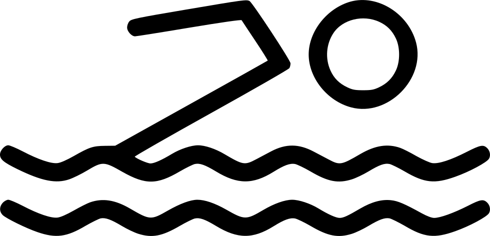 Swim Swimming Pool Water Activity Comments - Icon (980x472)