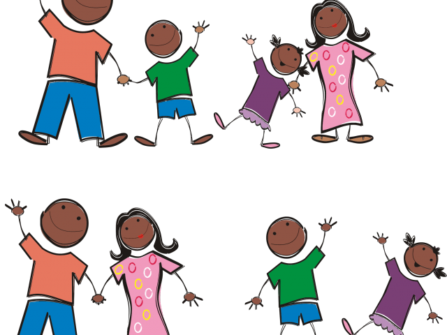 Family Clipart Stick Figure - Good Luck To My Brother (640x480)