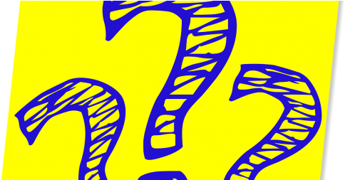 6 Interview Questions You Need To Know The Answers - Question Marks Yellow Png (572x252)