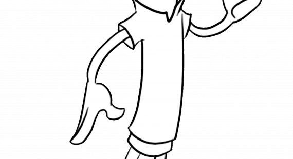 Blue Avatar Coloring Pages - Coloring Book (570x310)