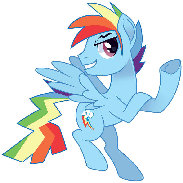 Rainbow Blitz By Wicklesmack - Rainbow Blitz (896x892)