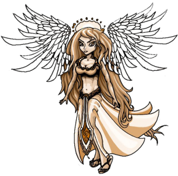 Angel Tattoos - Angel Tattoo Png (365x360)