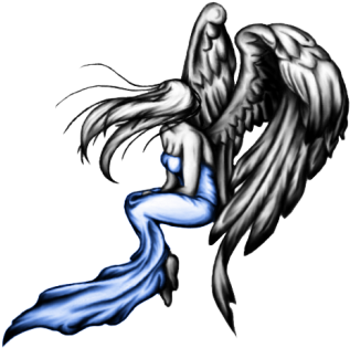 Angel Tattoos - Png Tattoo For Photoshop (373x360)