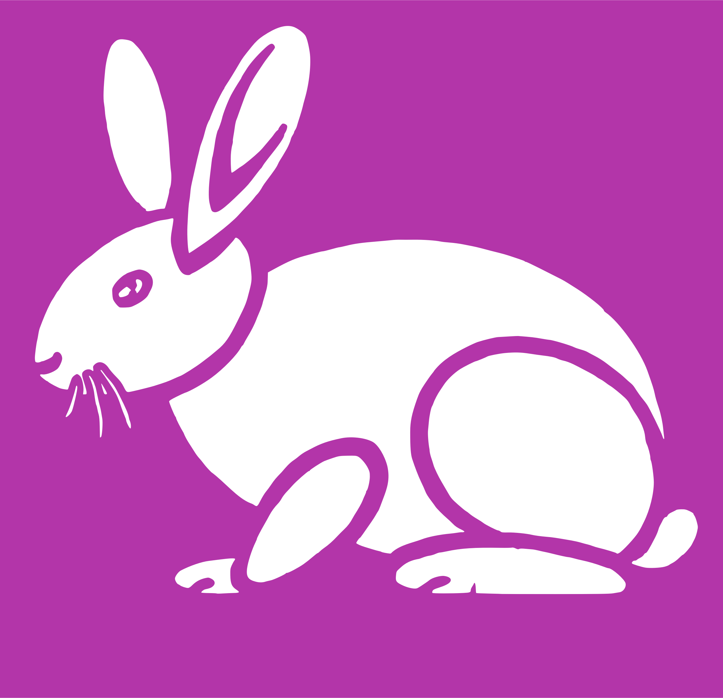 Cartoon Clipart Domestic Rabbit Easter Bunny Clip Art - Clip Art (2400x2316)