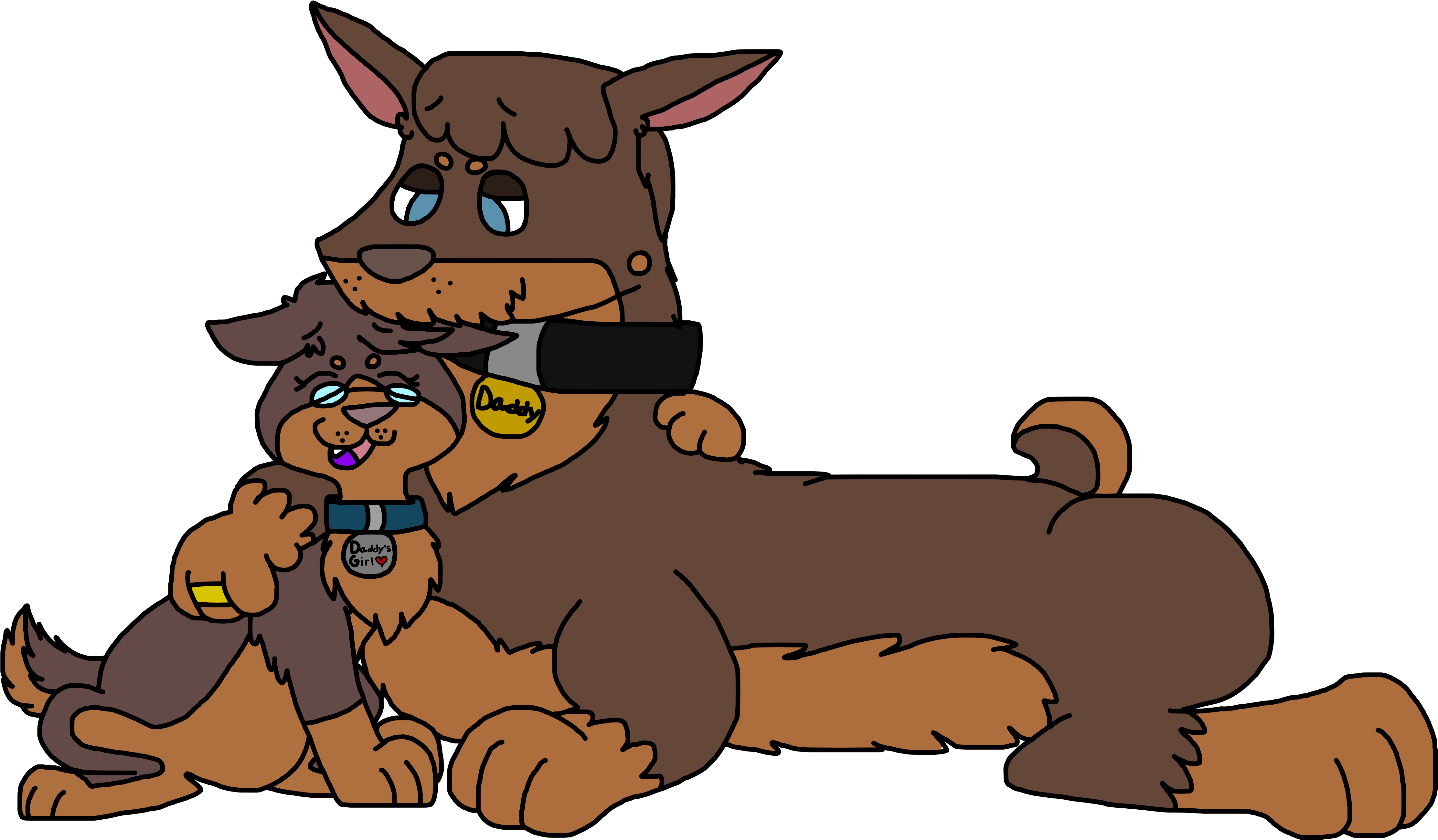 Happy Father's Day - Cartoon (4600x2700)