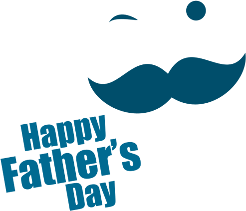 Fun Father's Day Sticker - Happy Father's Day Dominican (600x600)
