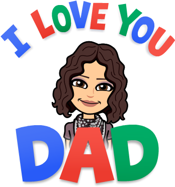 A Girl's First Love Happy Father's Day - Love You Mom Emoji (398x398)