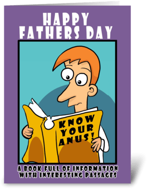 Interesting Passages Father's Day Card Greeting Card - T-shirt (350x396)