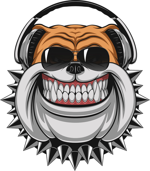 Bulldog With Cowboy Hat (525x600)