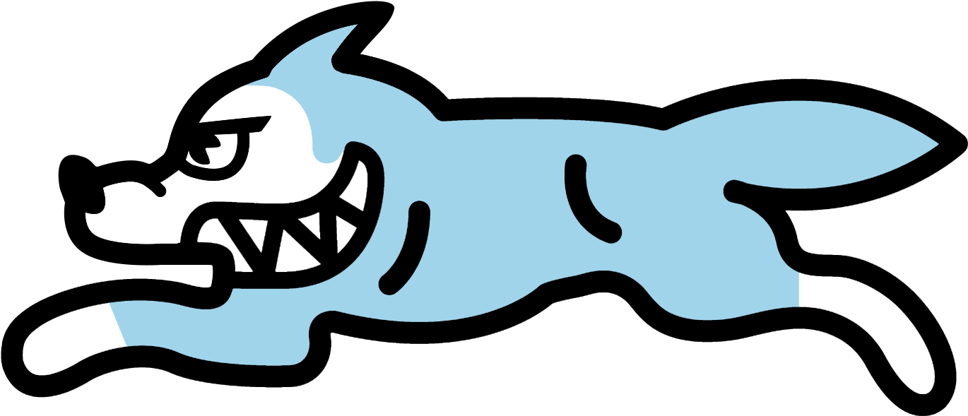 "running Wolf" - Bbc Running Dog (1500x1500)