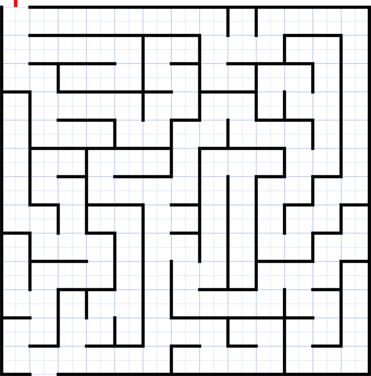 Maze Labyrinth The New York Times Crossword Puzzle - Maze (739x750)