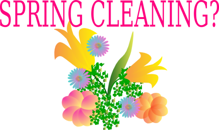 Permalink To Spring Cleaning Clip Art - Spring Cleaning Clipart (728x433)