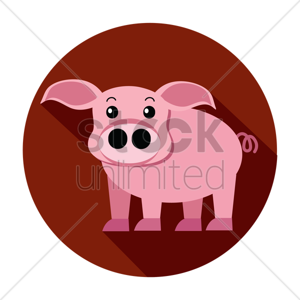 Cartoon Clipart Pig Clip Art - Pig (600x600)