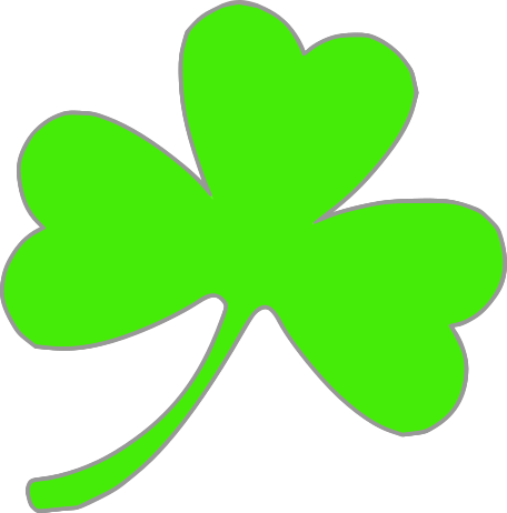 Shamrock 14 /holiday/saint Patricks Day/shamrock - Three Leaf Clover Clipart (456x462)