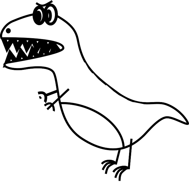 T Rex Clip Art (640x615)
