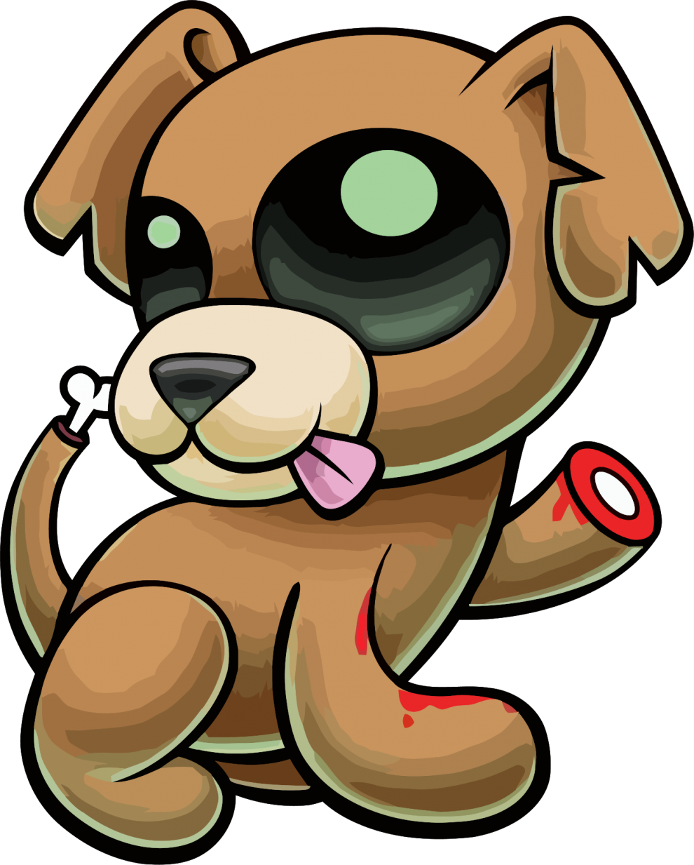 Cute Puppy Zombies (990x1233)