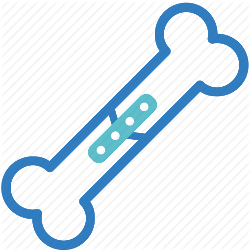 Bone Clipart Bone Dog Clip Art - Dog Bone Clipart Png (512x512)