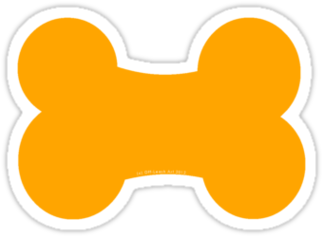 Pink Dog Bone Clipart - Dog (375x360)