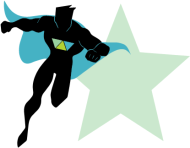 Dry Cleaners Marketing - Супер Человек Png (379x400)