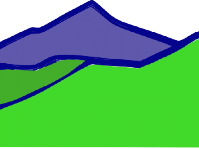 Mountain Clipart Mountain Chain - Clip Art (640x480)