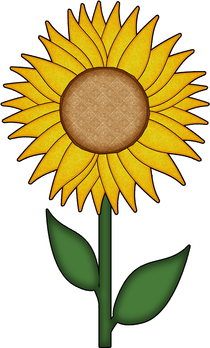 Quick Sunflower Freebie A Couple Of Readers - Scrapbook Background Sunflower (934x1533)
