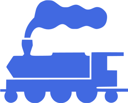 Train Logo Black And White Png (512x512)