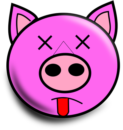 Farewell - Cartoon Fox Drawing Easy (459x517)