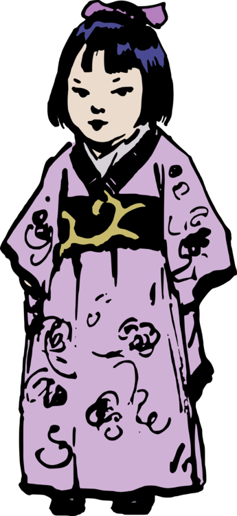 All Photo Png Clipart - Kimono (345x750)
