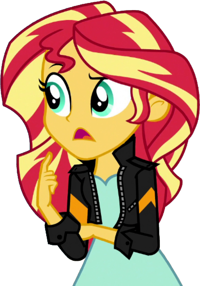 Thebarsection, Clothes, Equestria Girls, Female, Jacket, - Sunset Shimmer Hips (700x977)