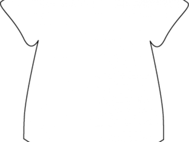 Tshirt Clipart Little Girl Clothes - Onesie (640x480)