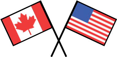 Is Canada 'ripping Us Off' Or Is It The Best U - American And Canadian Flag Vector (500x321)