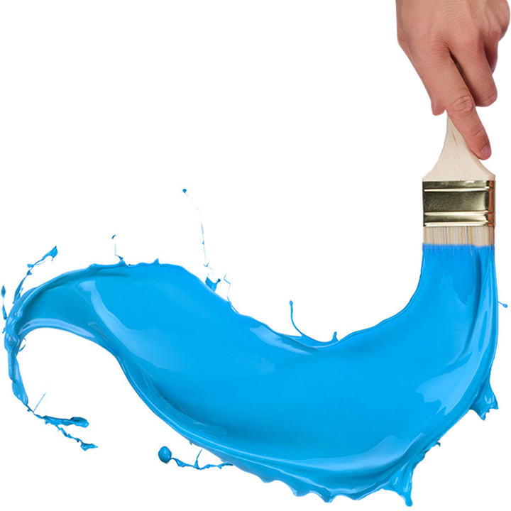 Paint Brush Splash Gif (720x720)