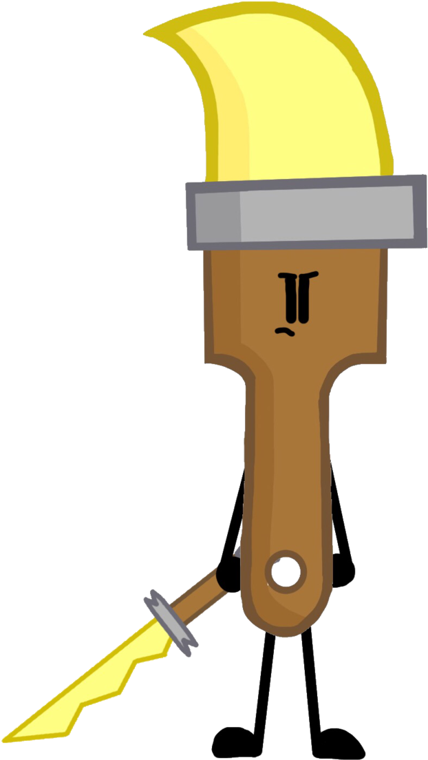 And Their Sword By Sugar Creatorofsfdi On - Inanimate Insanity Paintbrush (660x1211)