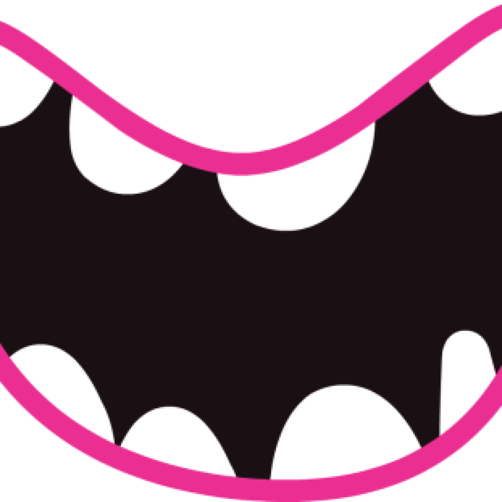 Lips Clipart Black And White Cartoon Lips Clipart Free - Beängstigende Mund-attrappe, 0-6 Monate Schnuller (1024x1024)