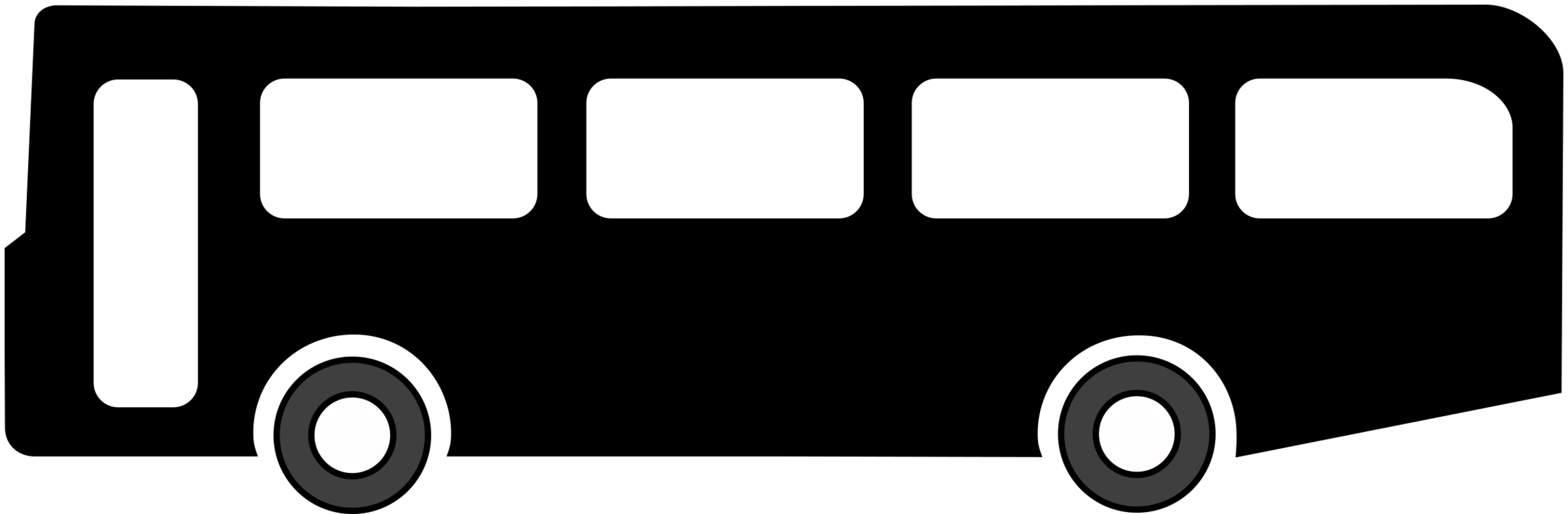 All Photo Png Clipart - Bus Clip Art Png (2284x750)