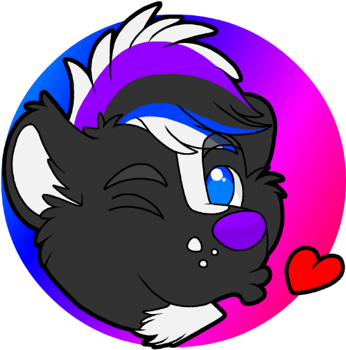 Blow Me A Kiss Sticker By Baby Fox And Airguitar - Fox (512x512)