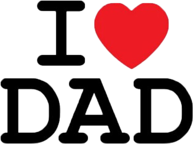 I Love Dad - Heart Dad (800x800)