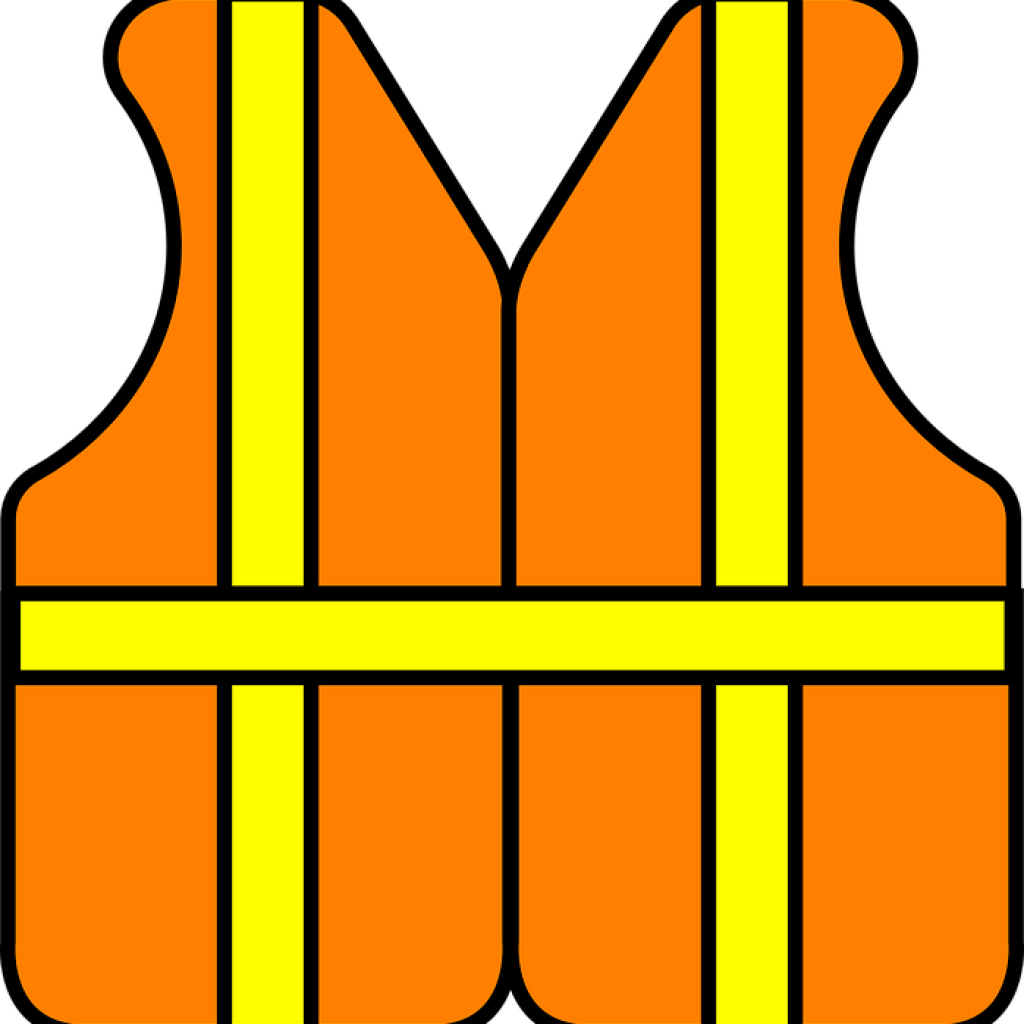 Safety Clipart Free Safety Clipart Safety Construction - Construction Worker Vest Clipart (1024x1024)