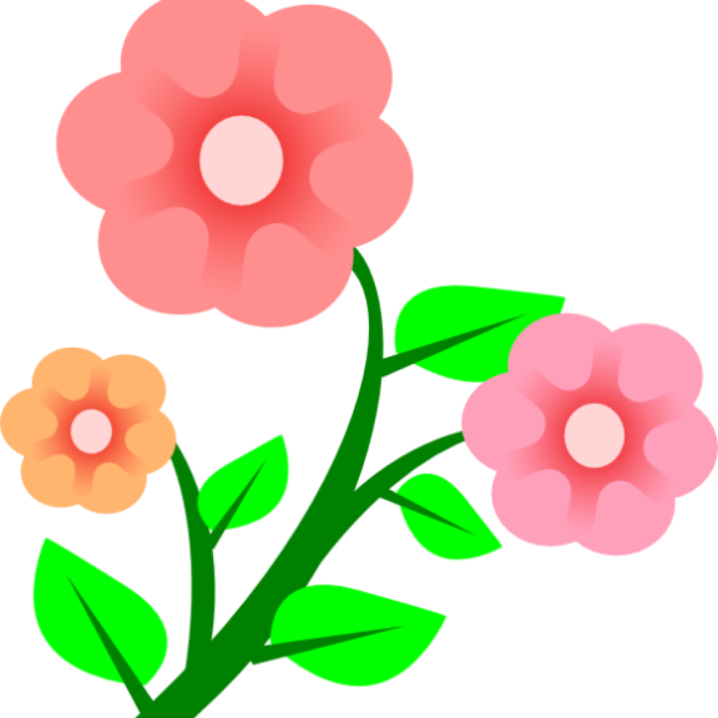 May Images Clip Art Mayday Clipart Clipart Panda Free - Cartoon Flowers Transparent (1024x1024)