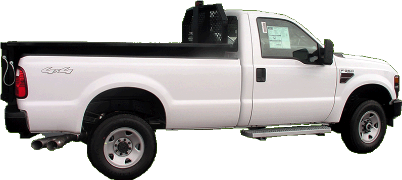 Truck Transparent Pickup - White Pickup Truck Png (900x407)