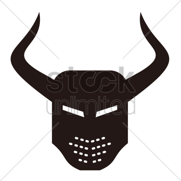 Viking Helmet Vector Clipart Vikings Clip Art - Viking Helmet Vector (600x600)