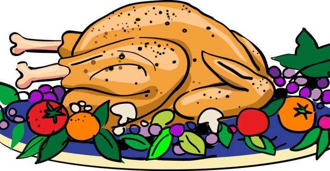 Cooked Turkey Clipart 19 Cooked Turkey Graphic Download - Thanksgiving Turkey Dinner Clipart (678x351)