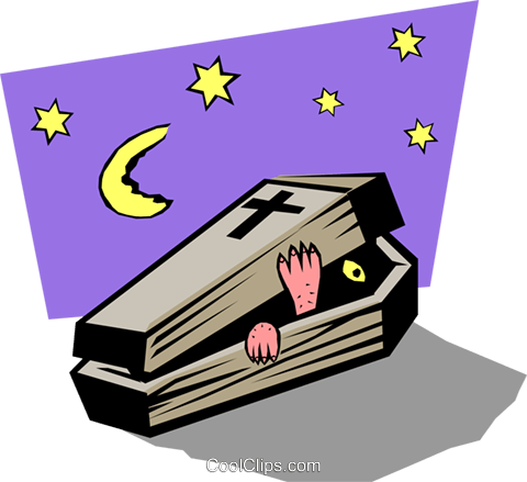 Scary Ghost Royalty Free Vector Clip Art Illustration - Apertura De La Sucesion (480x439)